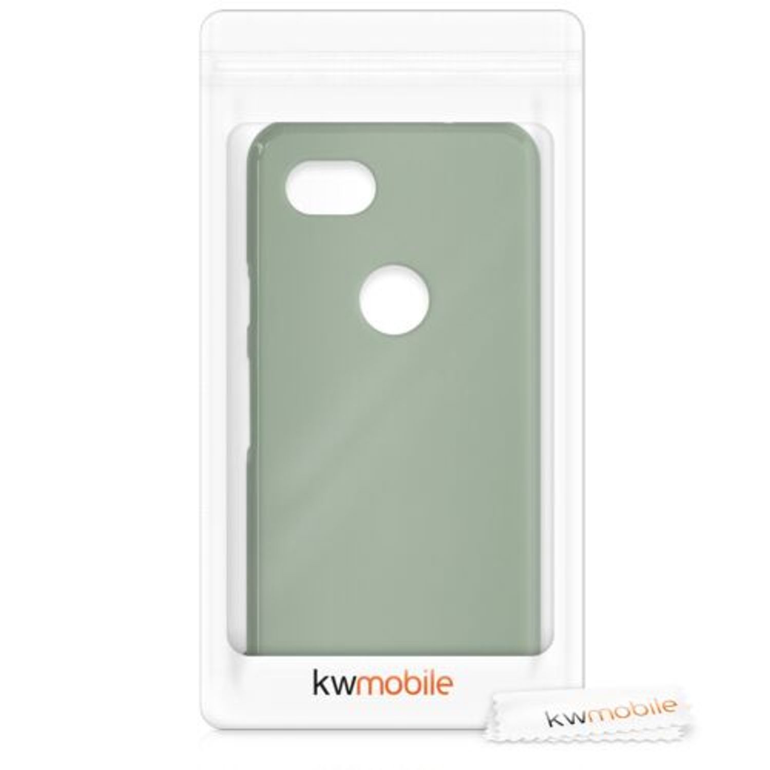 Husa pentru Google Pixel 3a, Silicon, Verde, 47590.172 fotografia produsului View 7 L