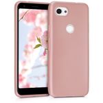 Husa pentru Google Pixel 3a, Silicon, Rose Gold, 47590.31 fotografia produsului