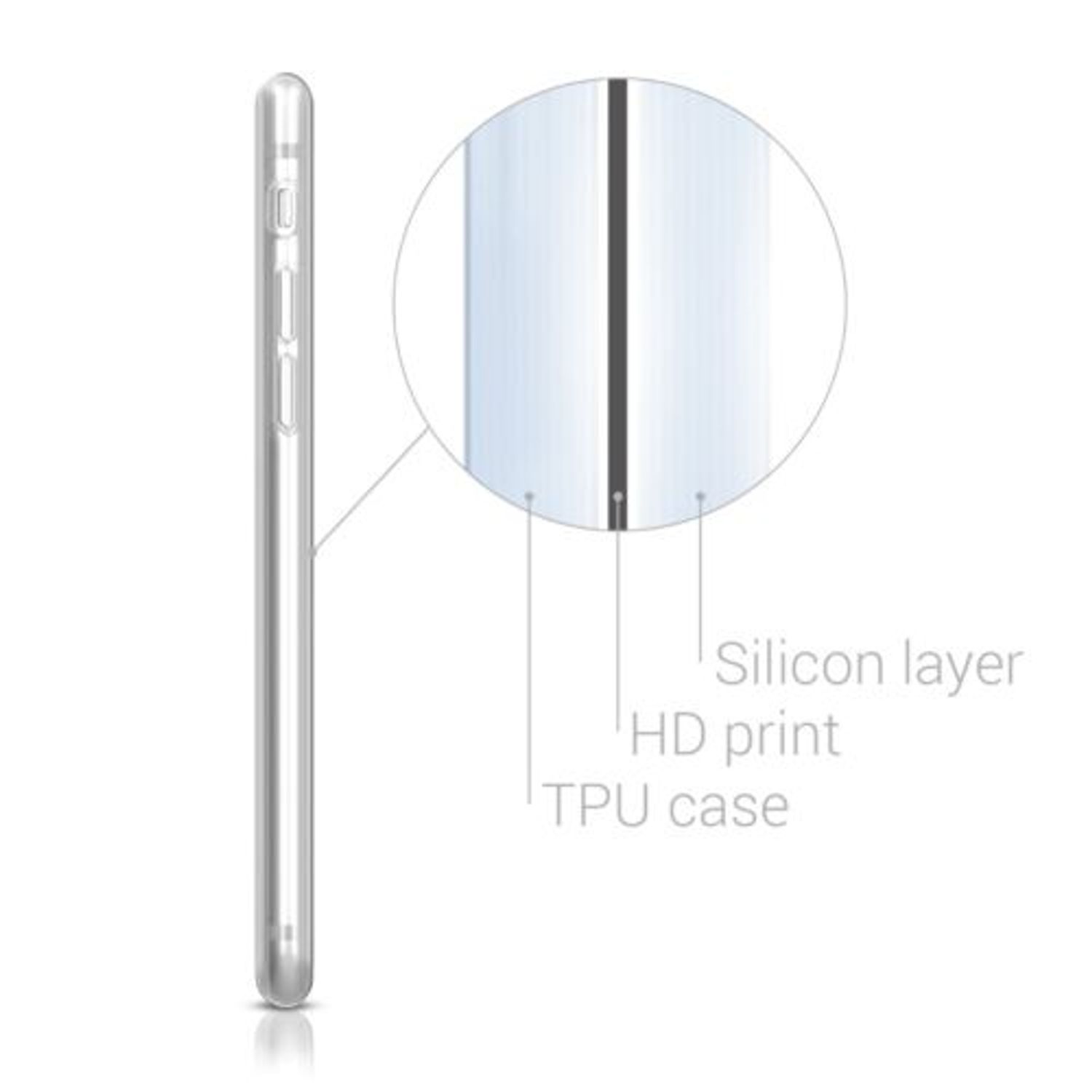Husa pentru Apple iPhone 8/iPhone 7/iPhone SE 2, Silicon, Gold, 39466.33 fotografia produsului View 4 L