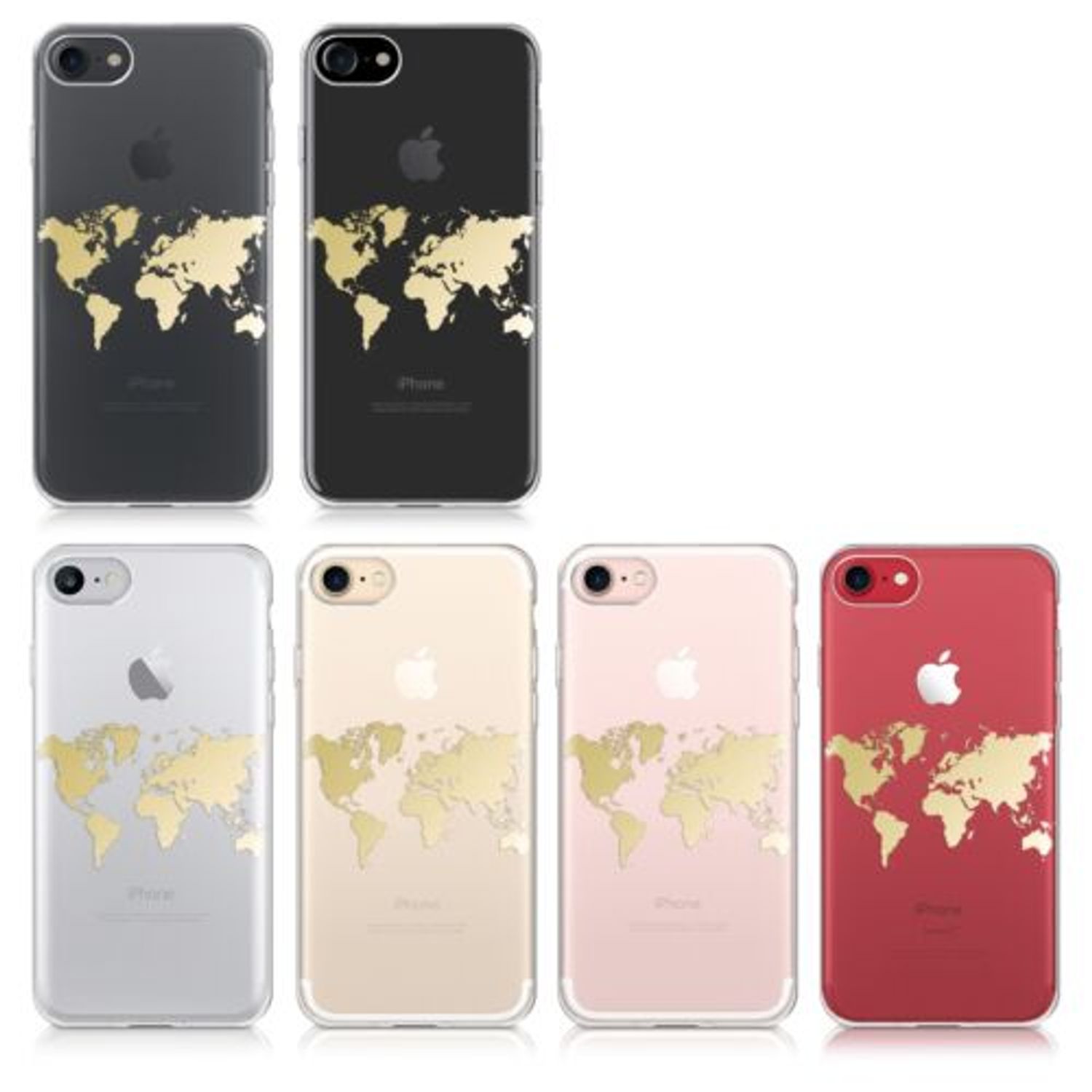 Husa pentru Apple iPhone 8/iPhone 7/iPhone SE 2, Silicon, Gold, 39466.33 fotografia produsului View 9 L