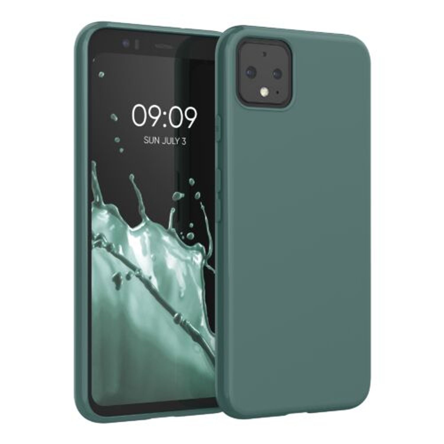 Husa pentru Google Pixel 4, Silicon, Verde, 50326.171 fotografia produsului