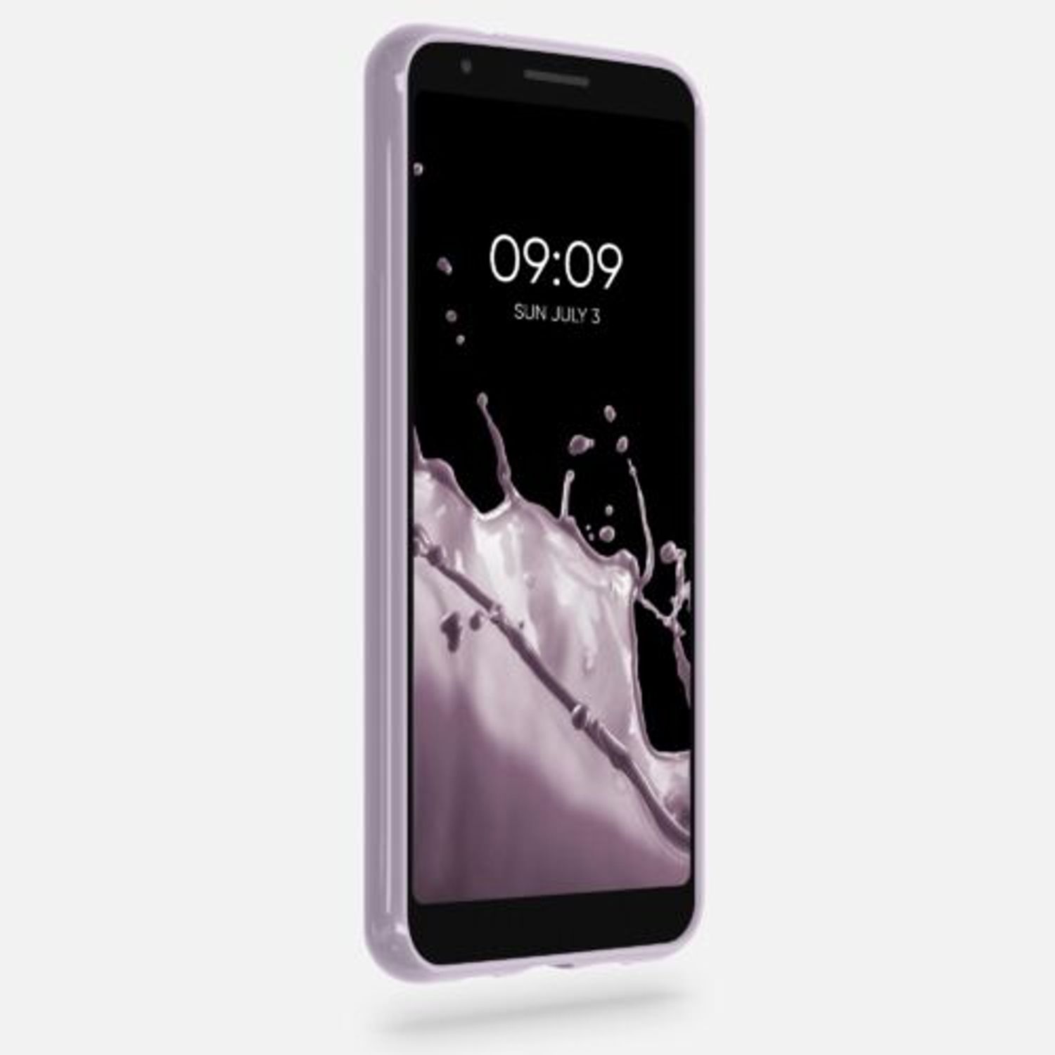 Husa pentru Google Pixel 3a, Silicon, Mov, 47590.108 fotografia produsului View 3 L