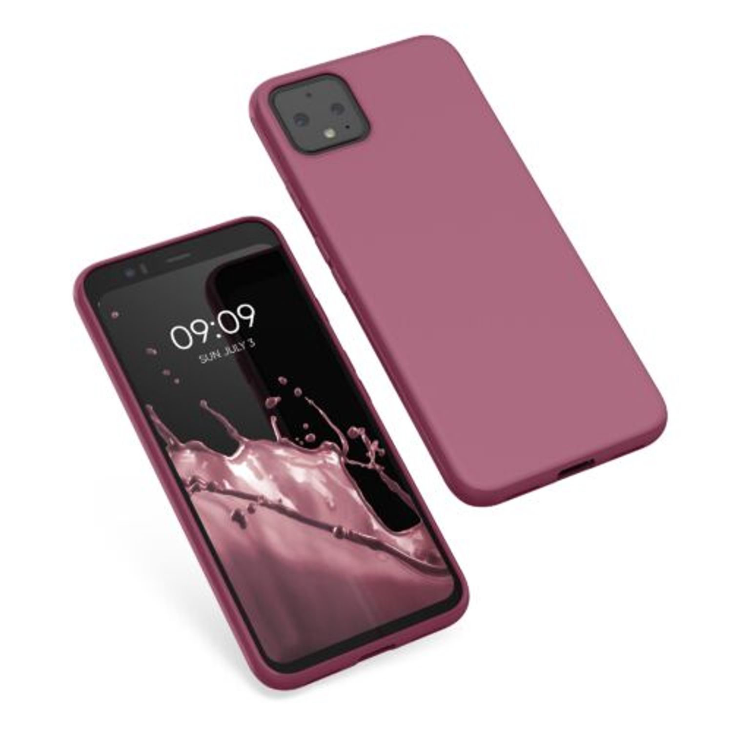 Husa pentru Google Pixel 4, Silicon, Roz, 50326.167 fotografia produsului View 2 L