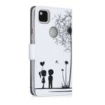Husa pentru Google Pixel 4a, Piele ecologica, Alb, 52958.04 fotografia produsului View 4 S