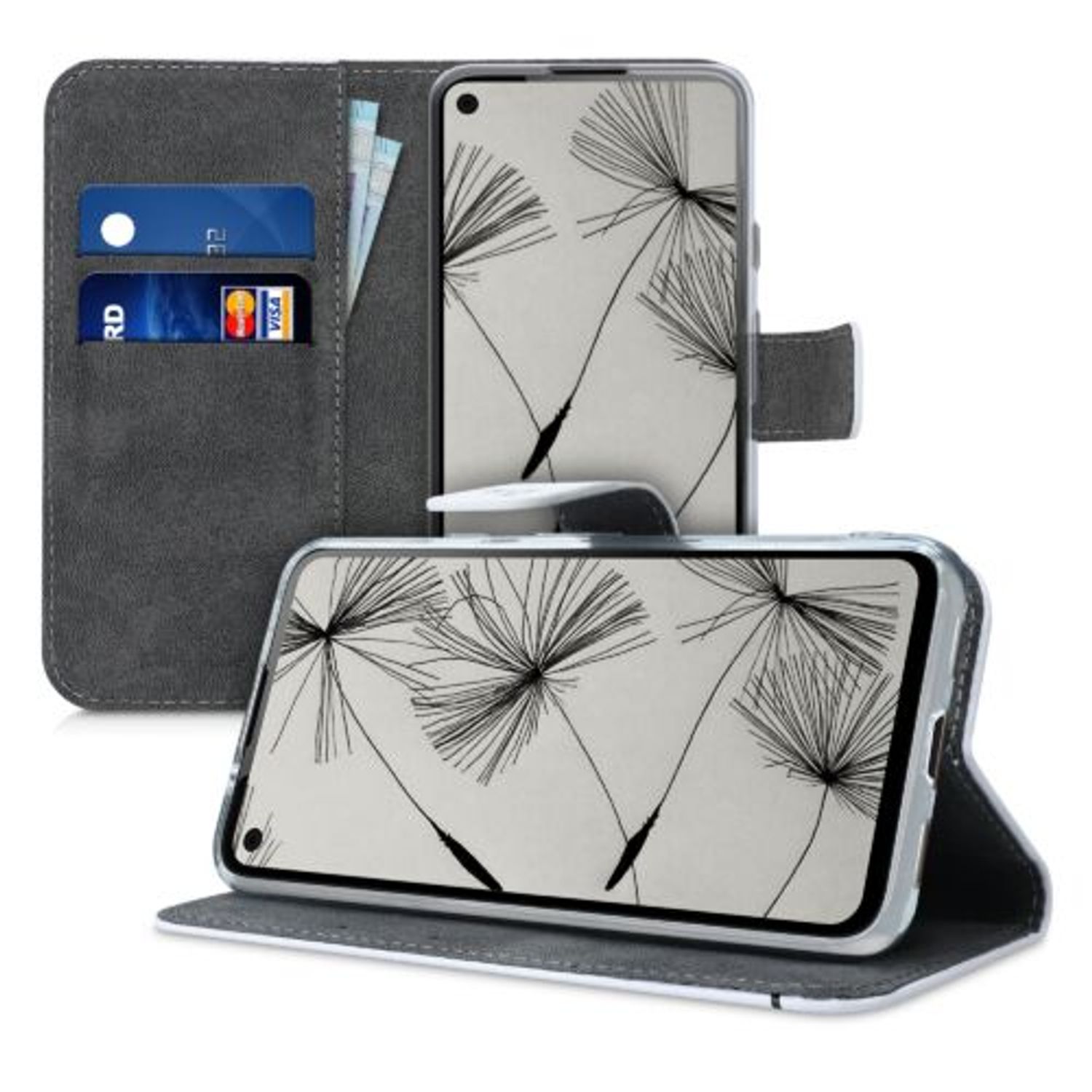 Husa pentru Google Pixel 4a, Piele ecologica, Alb, 52958.04 fotografia produsului View 6 L