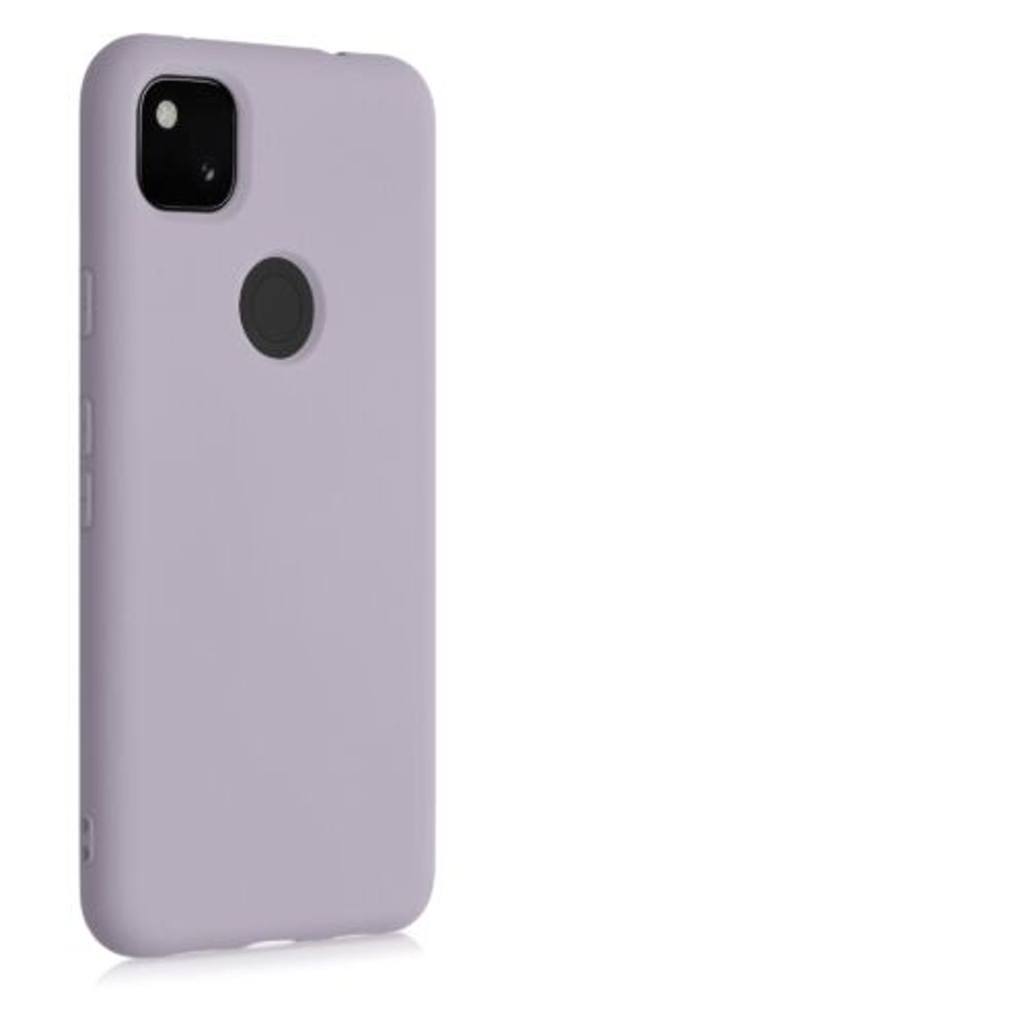 Husa pentru Google Pixel 4a, Silicon, Mov, 52622.192 fotografia produsului View 9 L