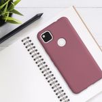 Husa pentru Google Pixel 4a, Silicon, Roz, 52622.167 fotografia produsului View 3 S