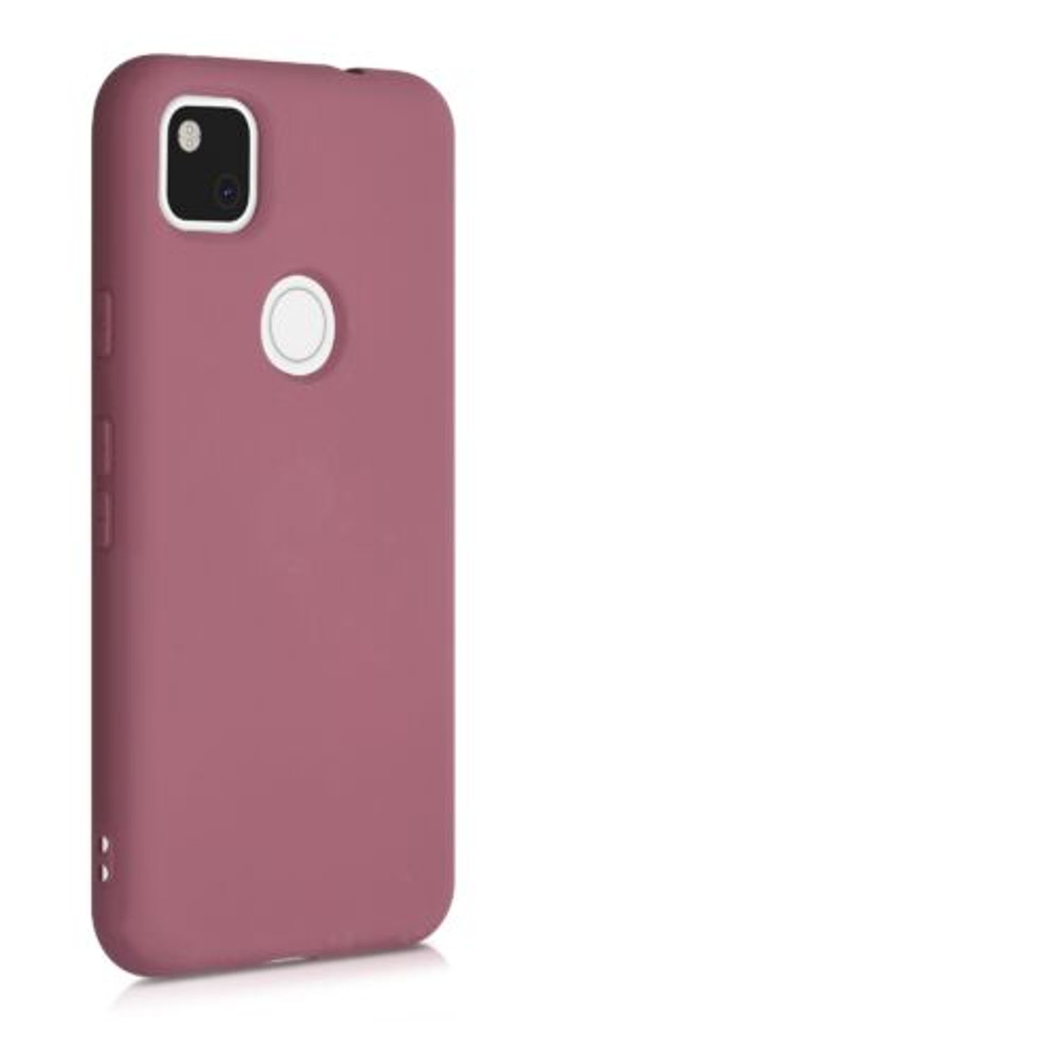 Husa pentru Google Pixel 4a, Silicon, Roz, 52622.167 fotografia produsului View 9 L