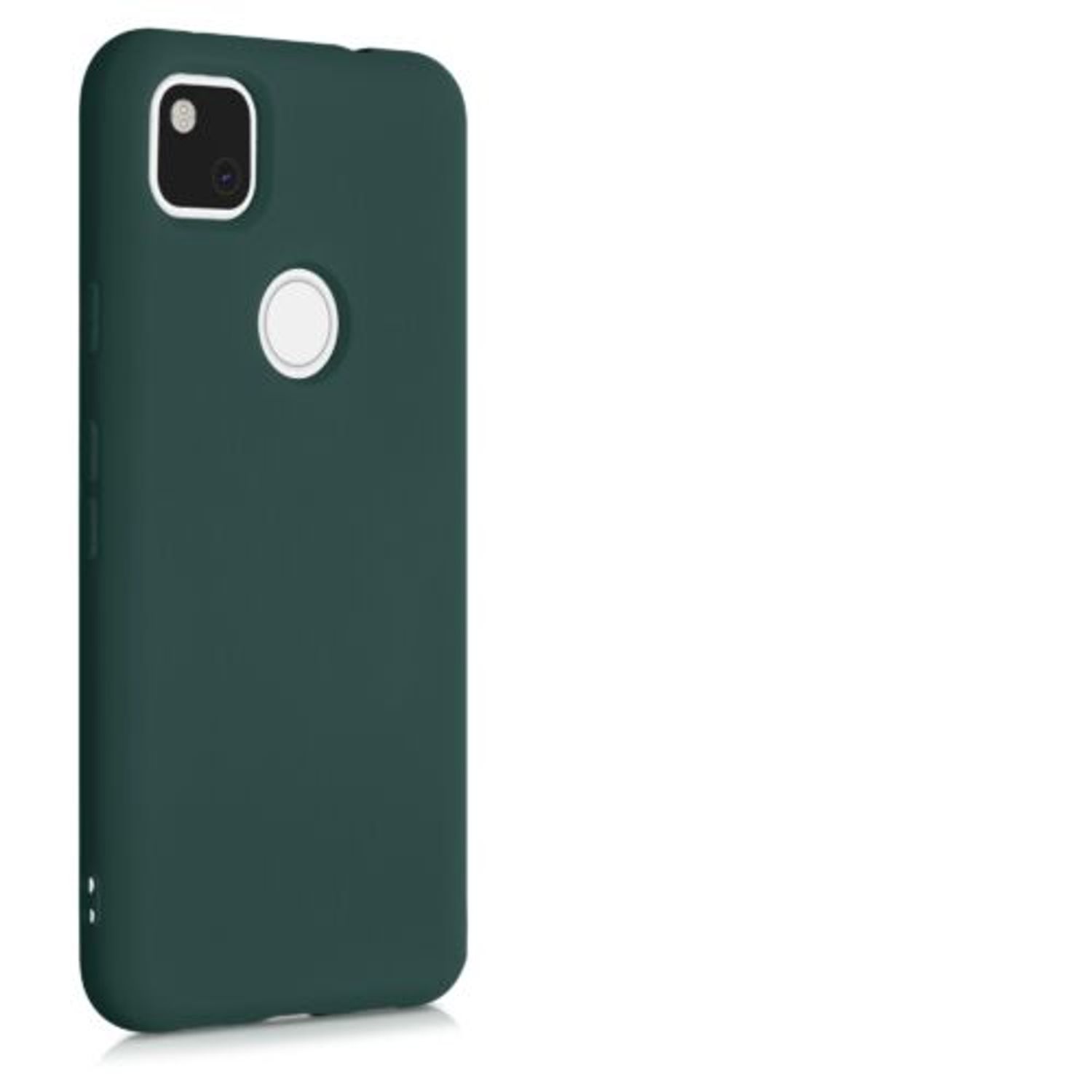 Husa pentru Google Pixel 4a, Silicon, Verde, 52622.169 fotografia produsului View 9 L