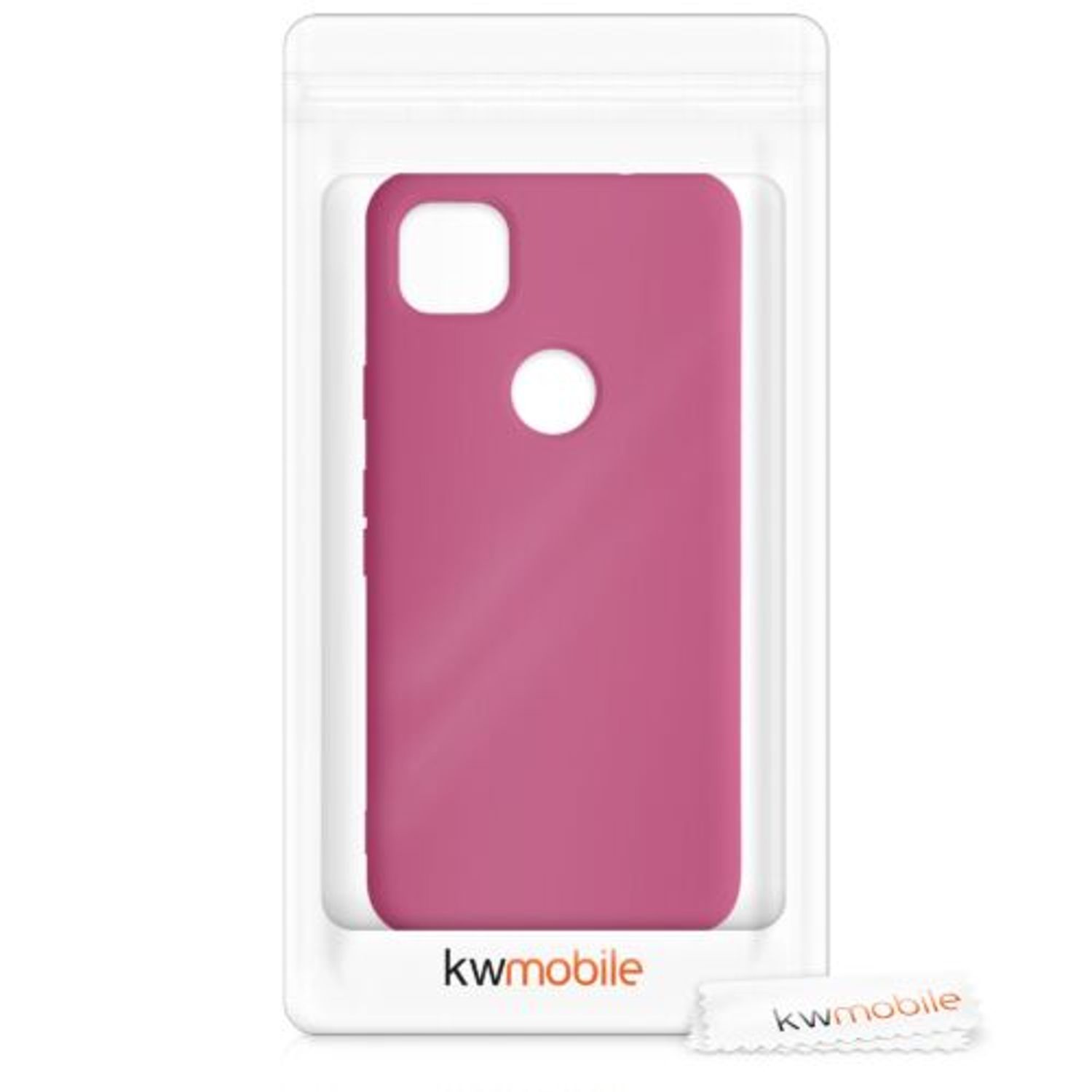 Husa pentru Google Pixel 4a, Silicon, Roz, 52622.213 fotografia produsului View 7 L