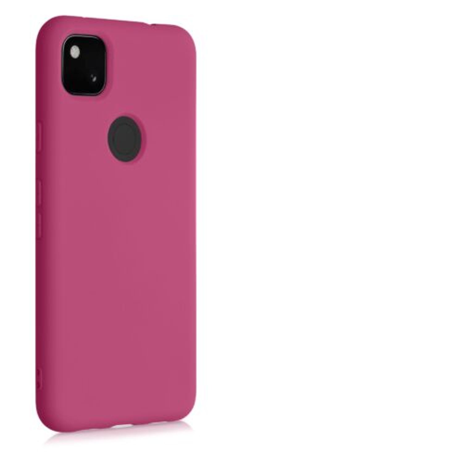 Husa pentru Google Pixel 4a, Silicon, Roz, 52622.213 fotografia produsului View 9 L