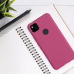 Husa pentru Google Pixel 4a, Silicon, Roz, 52622.213 fotografia produsului View 3 S