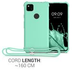Husa pentru Google Pixel 4a, Silicon, Verde, 53842.71 fotografia produsului View 4 S