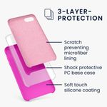Husa pentru Apple iPhone 8/iPhone 7/iPhone SE 2, Silicon, Mov, 40225.135 fotografia produsului View 3 S