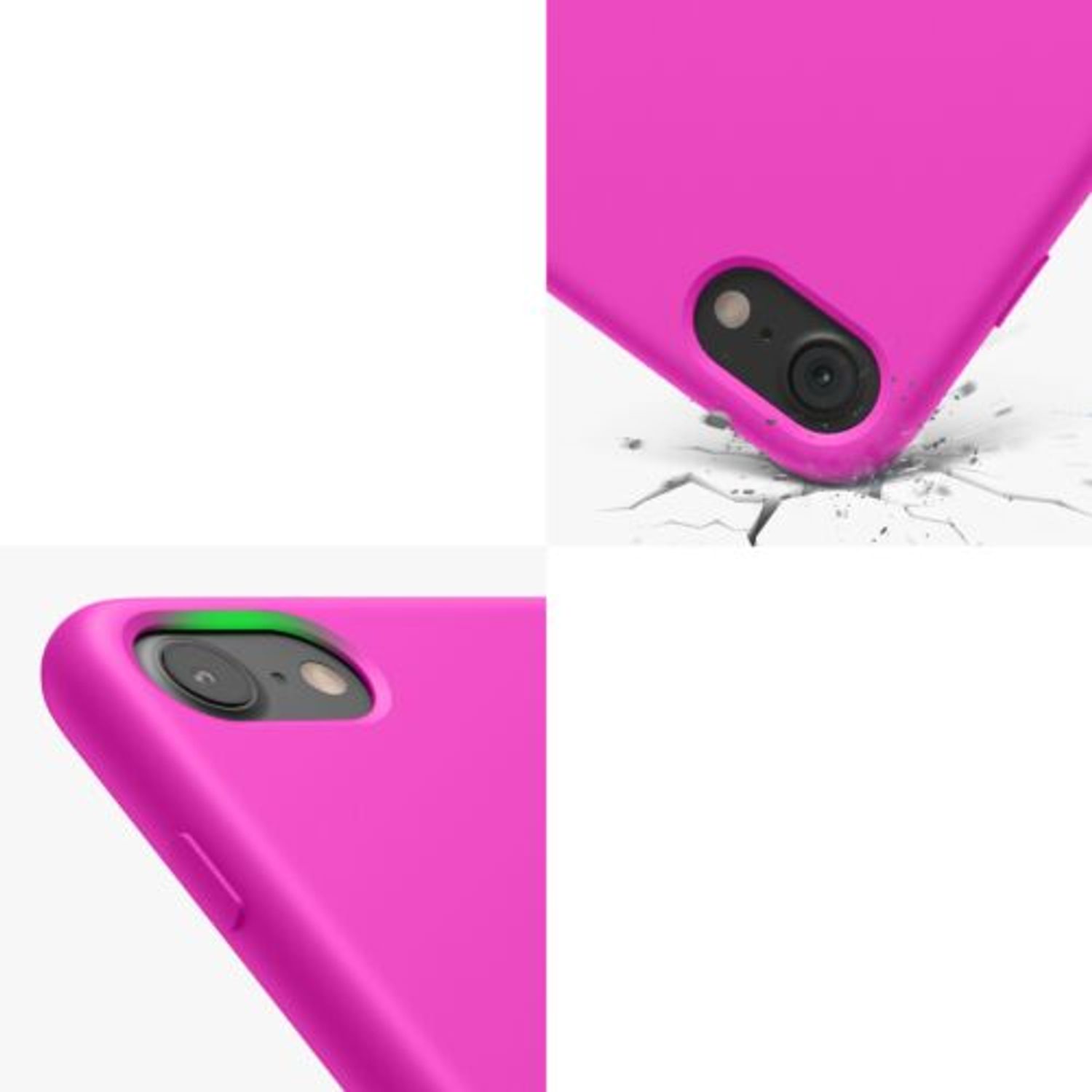 Husa pentru Apple iPhone 8/iPhone 7/iPhone SE 2, Silicon, Mov, 40225.135 fotografia produsului View 9 L