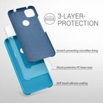 Husa pentru Google Pixel 4a, Silicon, Albastru, 52549.224 fotografia produsului View 3 S
