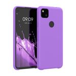 Husa pentru Google Pixel 4a, Silicon, Mov, 52549.221 fotografia produsului