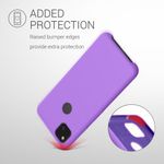 Husa pentru Google Pixel 4a, Silicon, Mov, 52549.221 fotografia produsului View 6 S