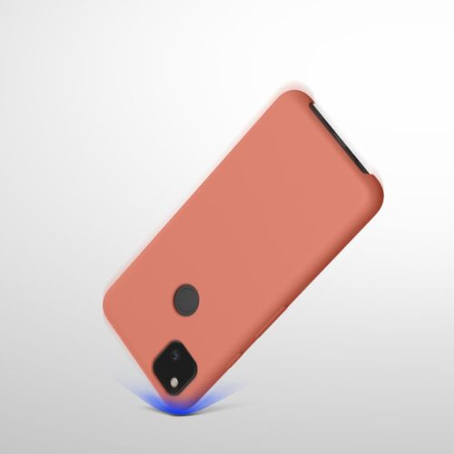 Husa pentru Google Pixel 4a, Silicon, Roz, 52549.215 fotografia produsului View 8 L
