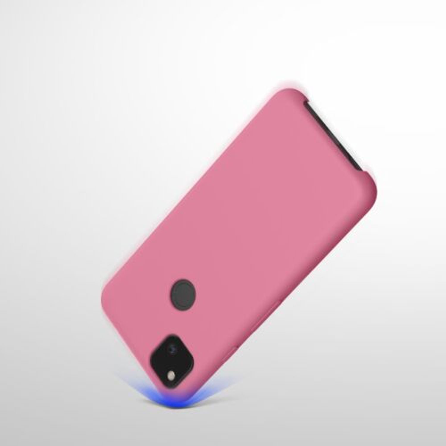 Husa pentru Google Pixel 4a, Silicon, Roz, 52549.212 fotografia produsului View 7 L