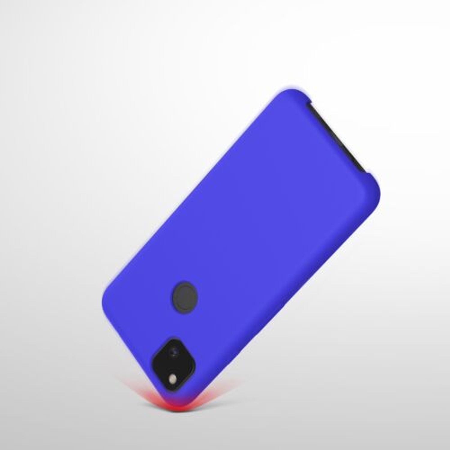 Husa pentru Google Pixel 4a, Silicon, Albastru, 52549.134 fotografia produsului View 8 L