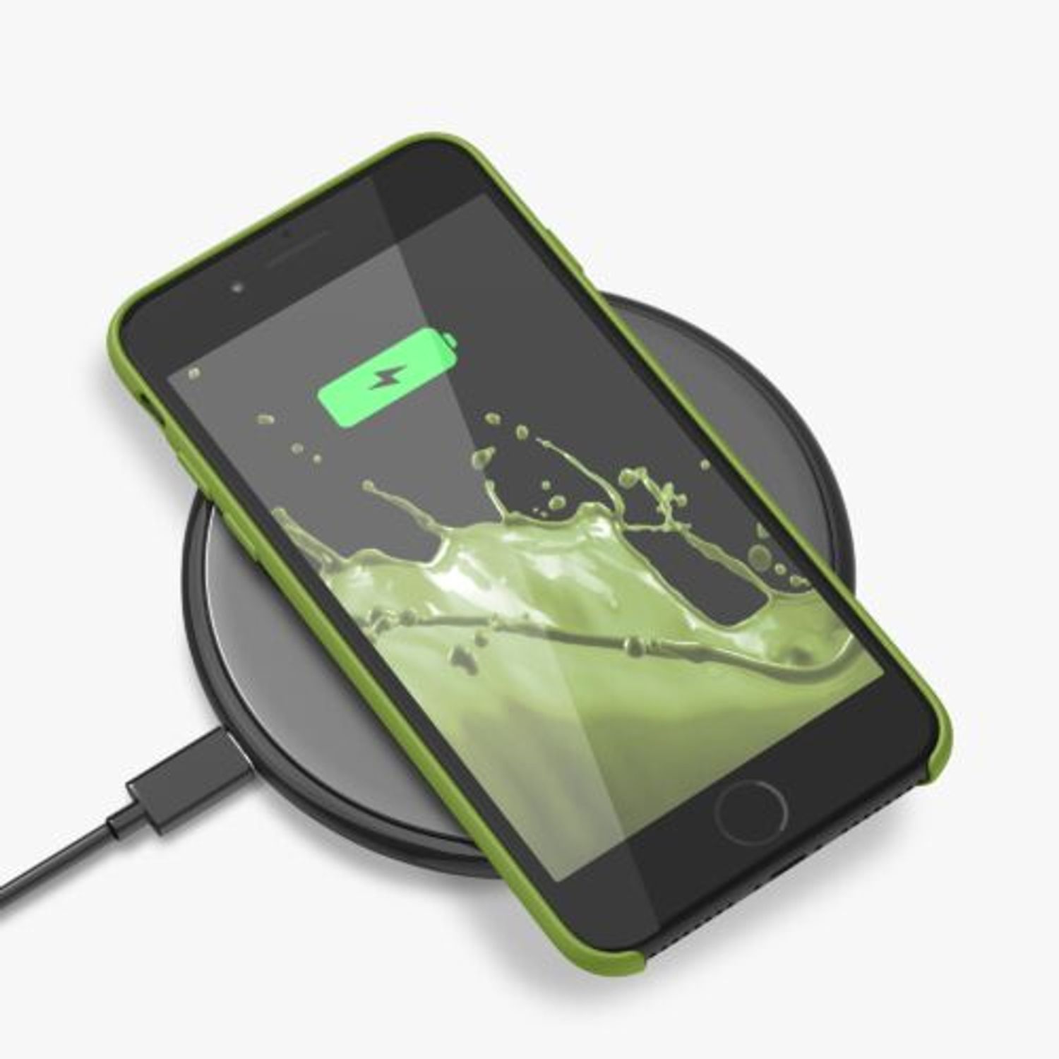 Husa pentru Apple iPhone 8/iPhone 7/iPhone SE 2, Silicon, Verde, 40225.148 fotografia produsului View 9 L