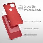 Husa pentru Google Pixel 4a, Silicon, Rosu, 52549.208 fotografia produsului View 2 S