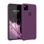 Husa pentru Google Pixel 4a, Silicon, Mov, 52549.197 fotografia produsului