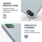 Husa pentru Apple iPhone 8/iPhone 7/iPhone SE 2, Silicon, Gri, 40225.22 fotografia produsului View 4 S