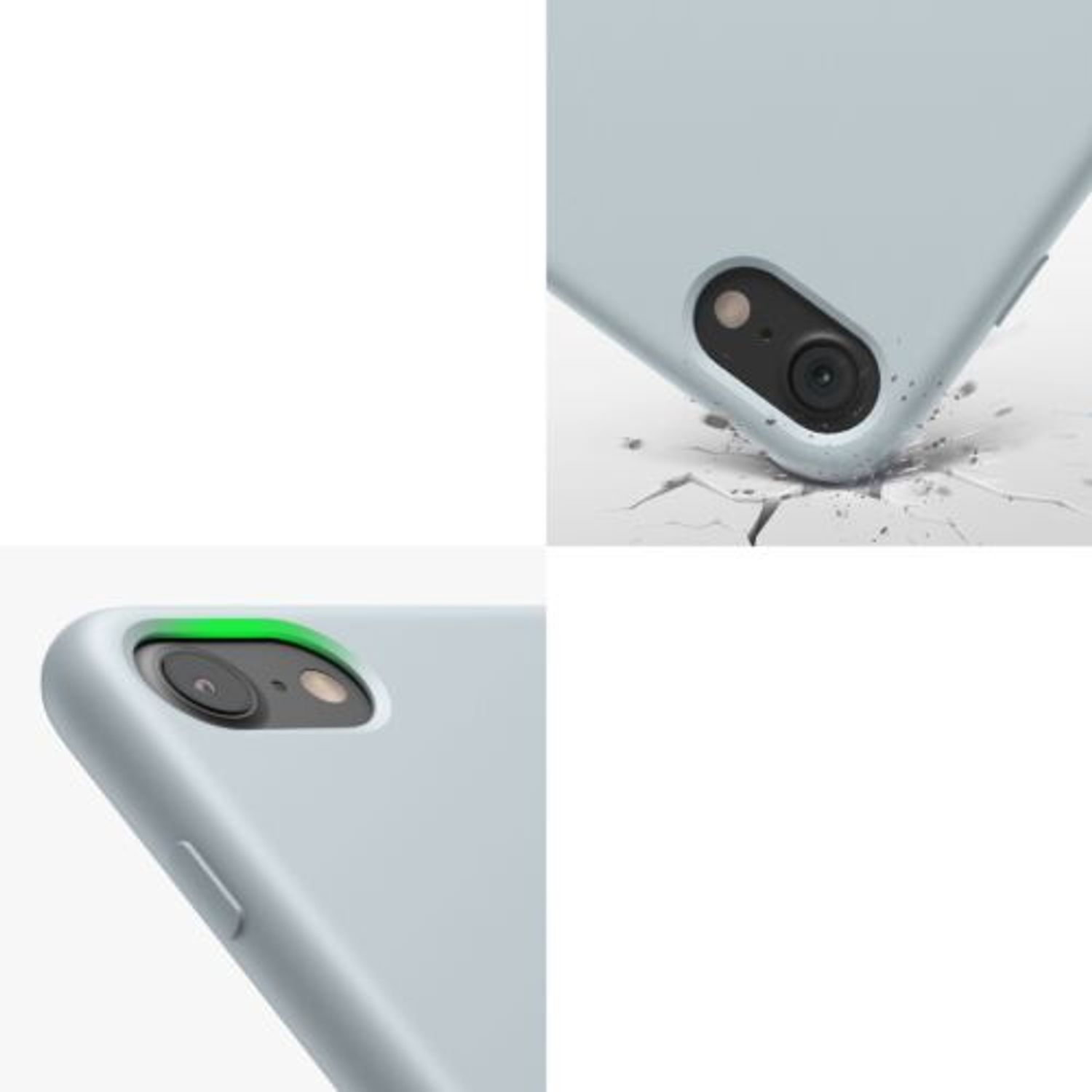 Husa pentru Apple iPhone 8/iPhone 7/iPhone SE 2, Silicon, Gri, 40225.22 fotografia produsului View 9 L