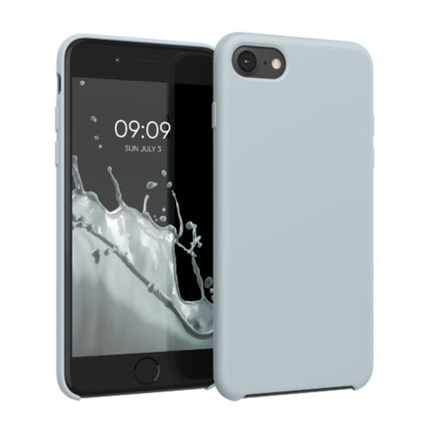 Husa pentru Apple iPhone 8/iPhone 7/iPhone SE 2, Silicon, Gri, 40225.22 fotografia produsului