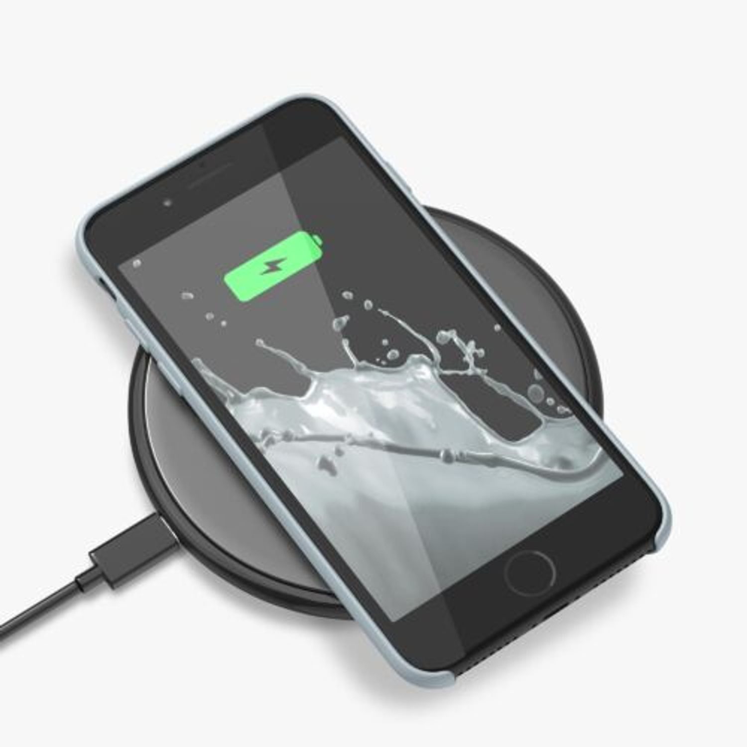 Husa pentru Apple iPhone 8/iPhone 7/iPhone SE 2, Silicon, Gri, 40225.22 fotografia produsului View 11 L