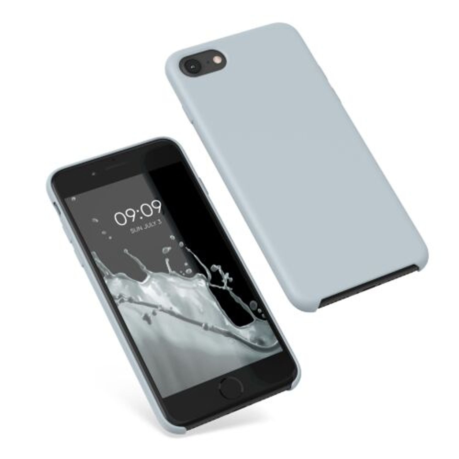 Husa pentru Apple iPhone 8/iPhone 7/iPhone SE 2, Silicon, Gri, 40225.22 fotografia produsului View 2 L