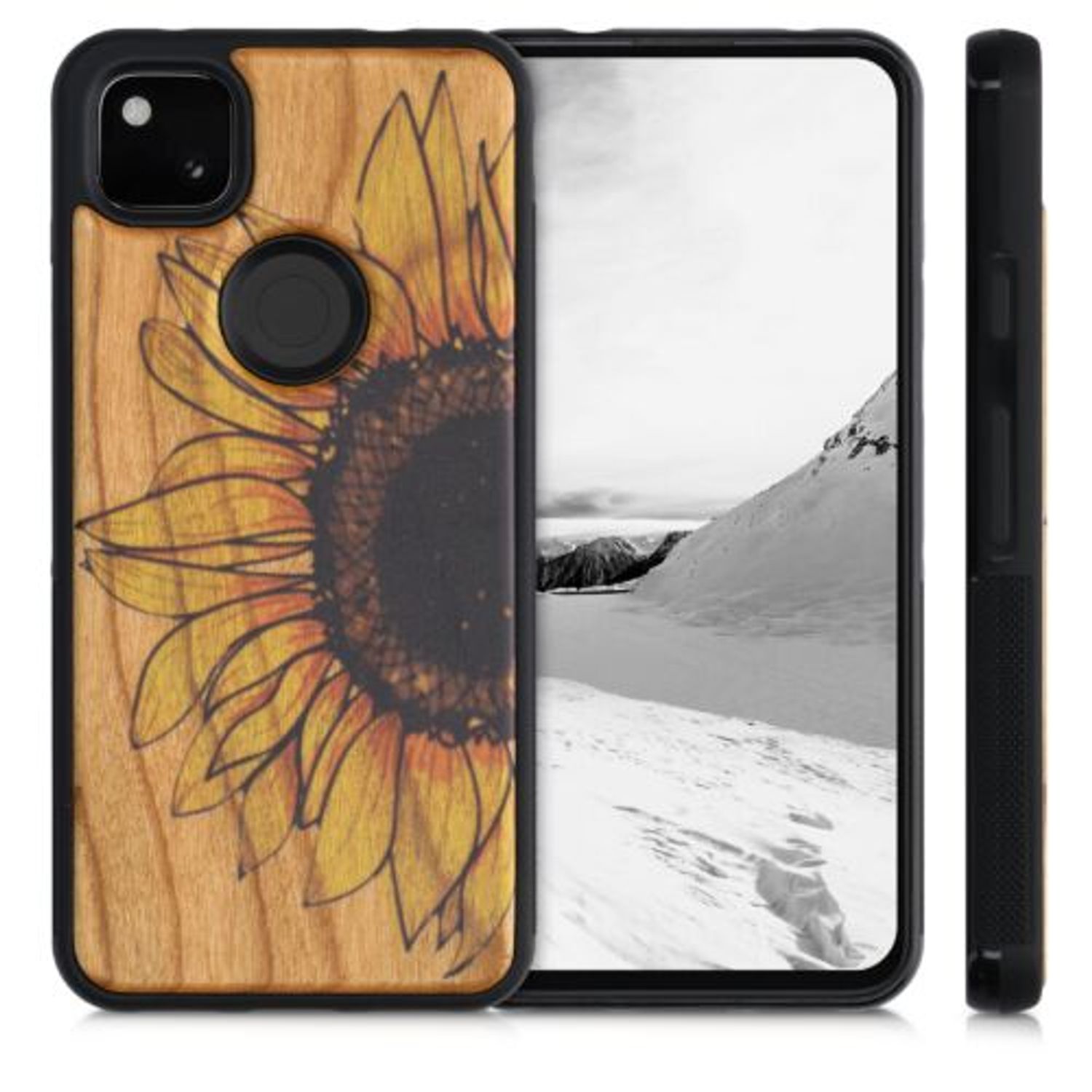 Husa pentru Google Pixel 4a, Lemn, Multicolor, 53122.07 fotografia produsului View 2 L