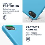 Husa pentru Apple iPhone 8/iPhone 7/iPhone SE 2, Silicon, Albastru, 40225.23 fotografia produsului View 4 S