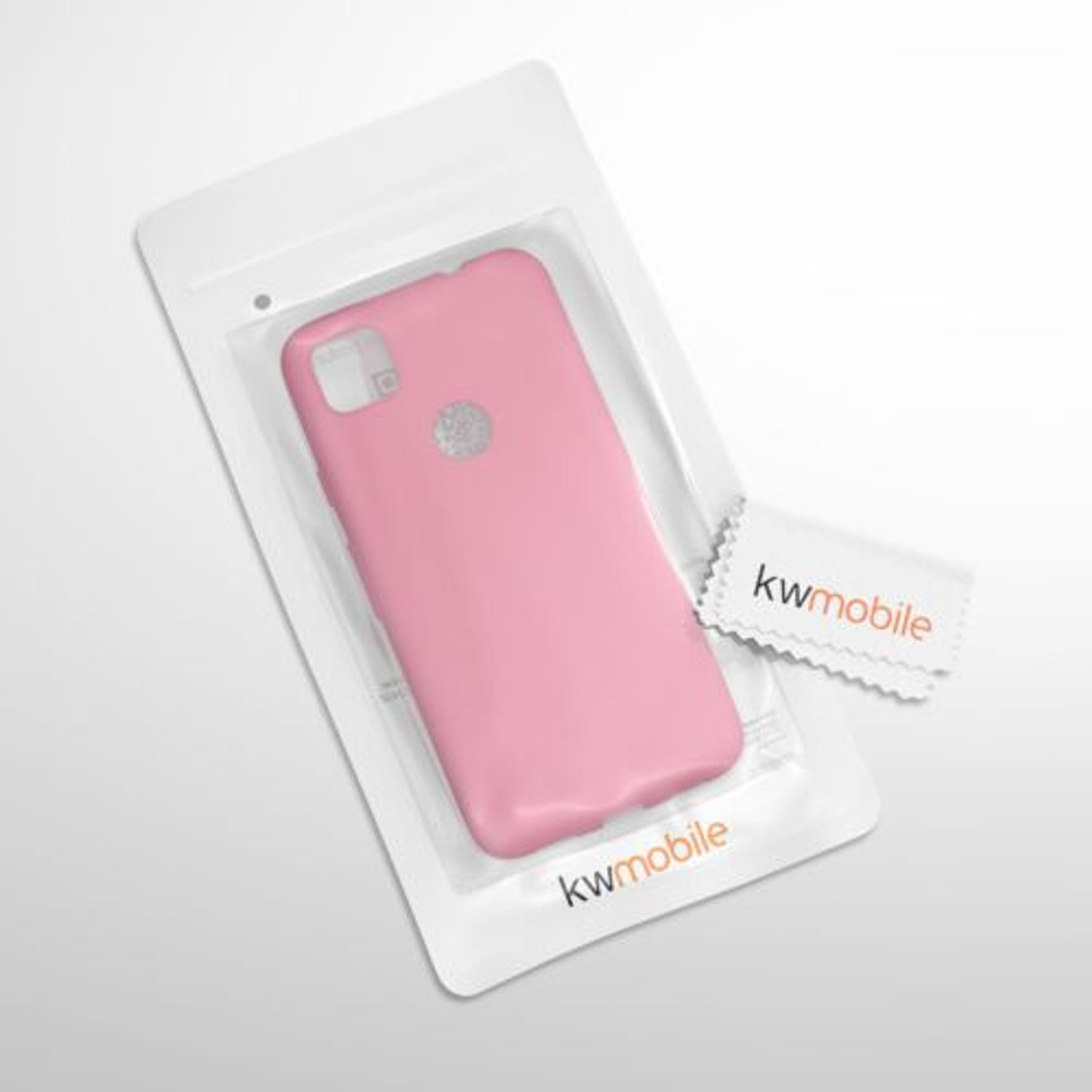 Husa pentru Google Pixel 4a, Silicon, Roz, 52357.212 fotografia produsului View 8 L