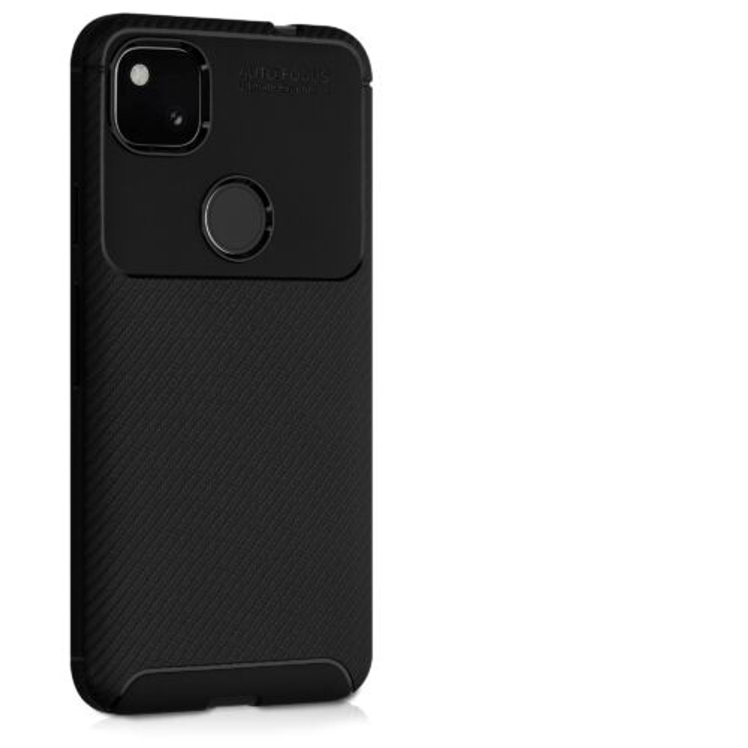Husa pentru Google Pixel 4a, Silicon, Negru, 53851.03 fotografia produsului View 7 L