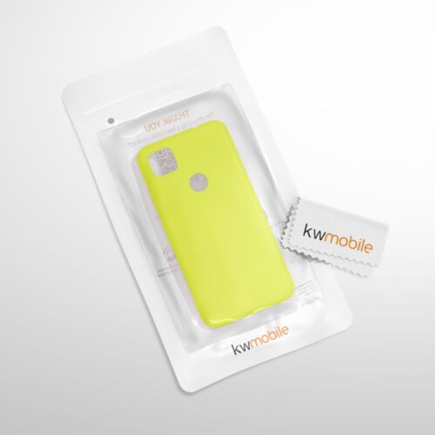 Husa pentru Google Pixel 4a, Silicon, Galben, 52357.195 fotografia produsului View 8 L