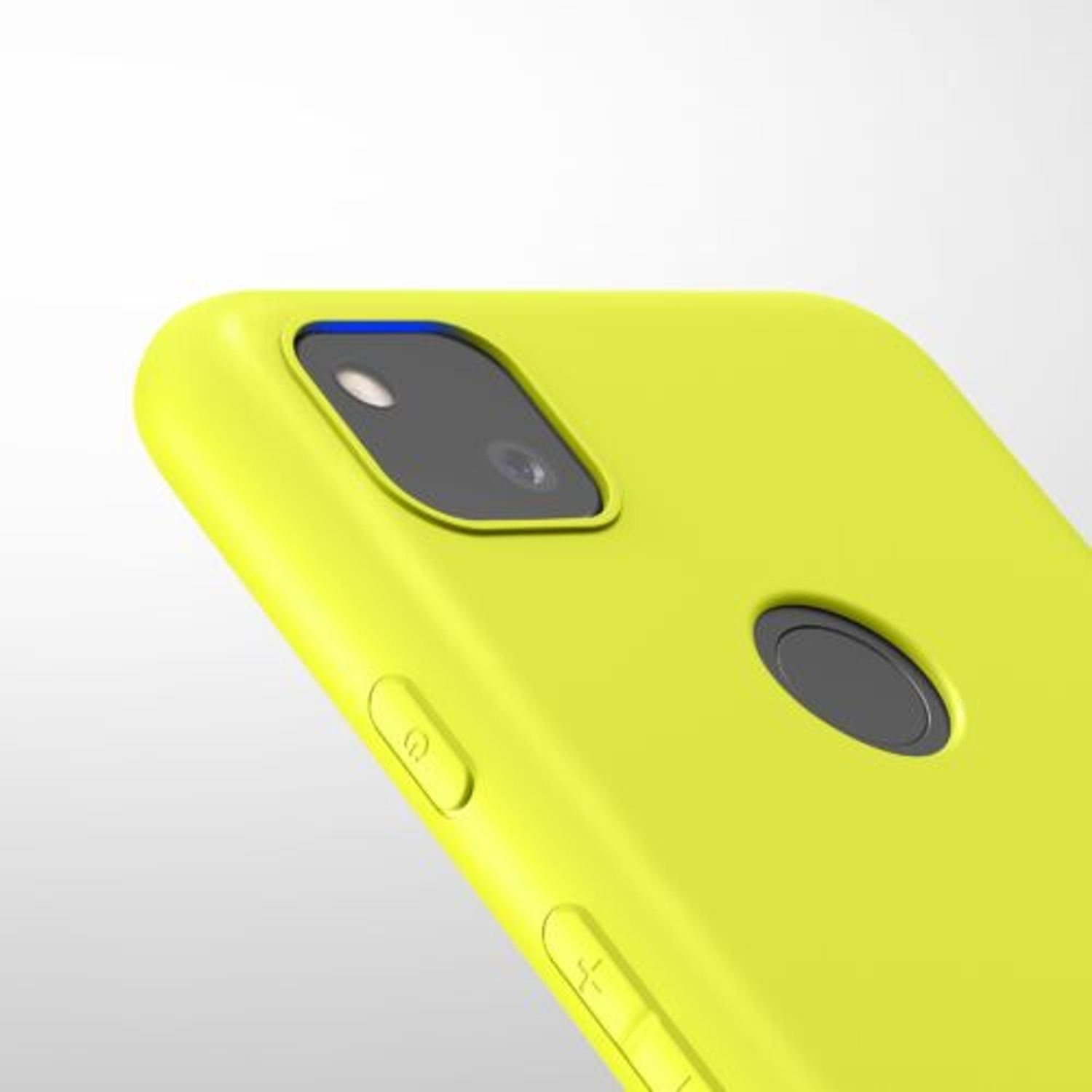 Husa pentru Google Pixel 4a, Silicon, Galben, 52357.195 fotografia produsului View 9 L
