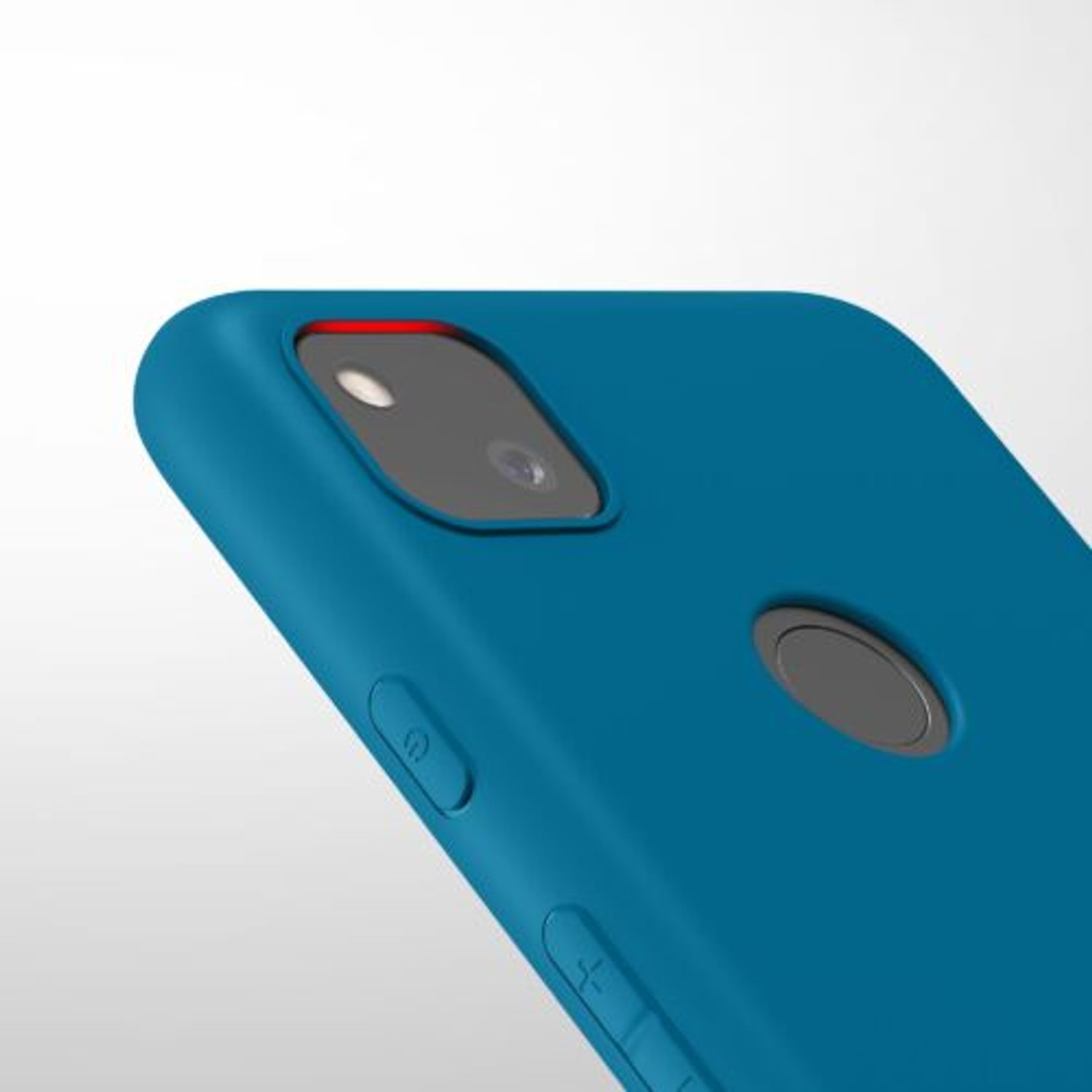 Husa pentru Google Pixel 4a, Silicon, Albastru, 52357.224 fotografia produsului View 9 L