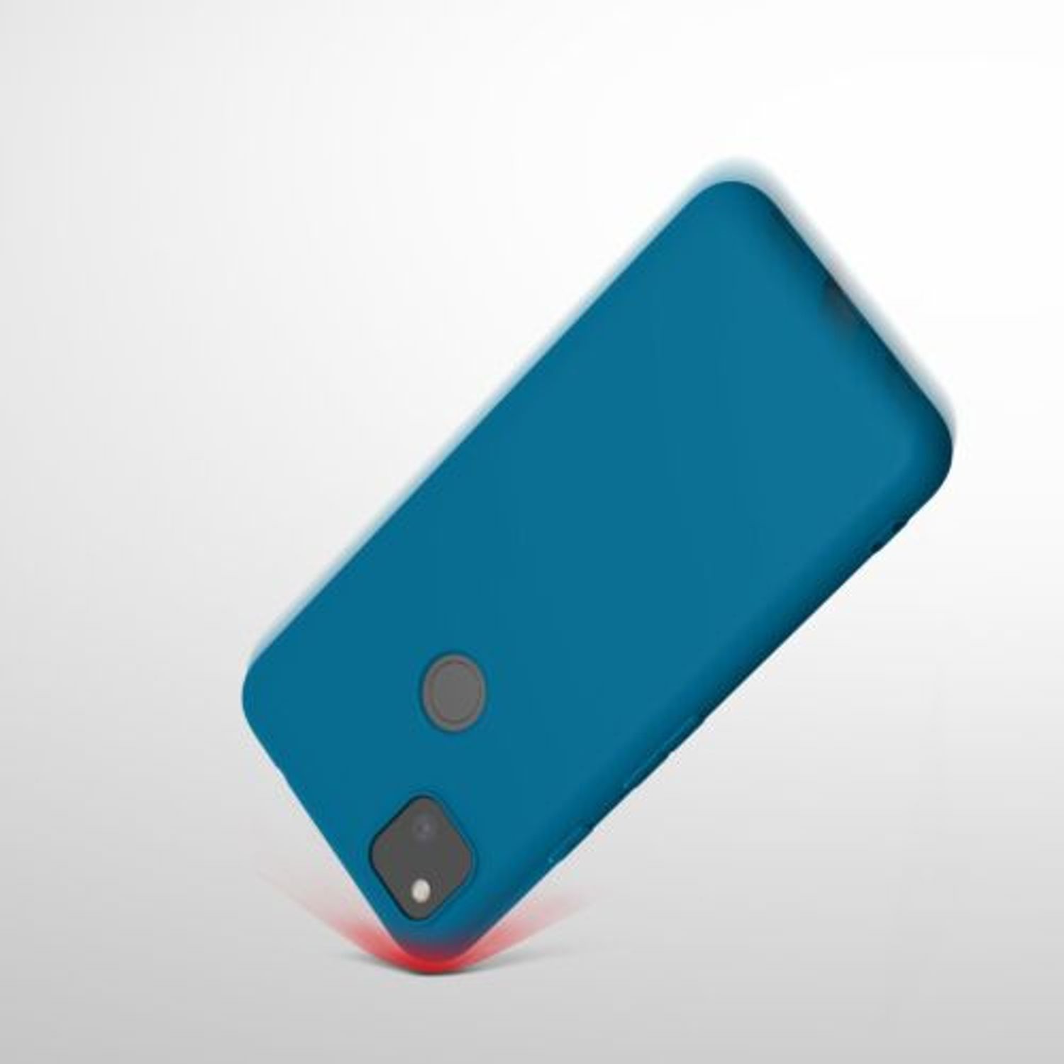 Husa pentru Google Pixel 4a, Silicon, Albastru, 52357.224 fotografia produsului View 10 L