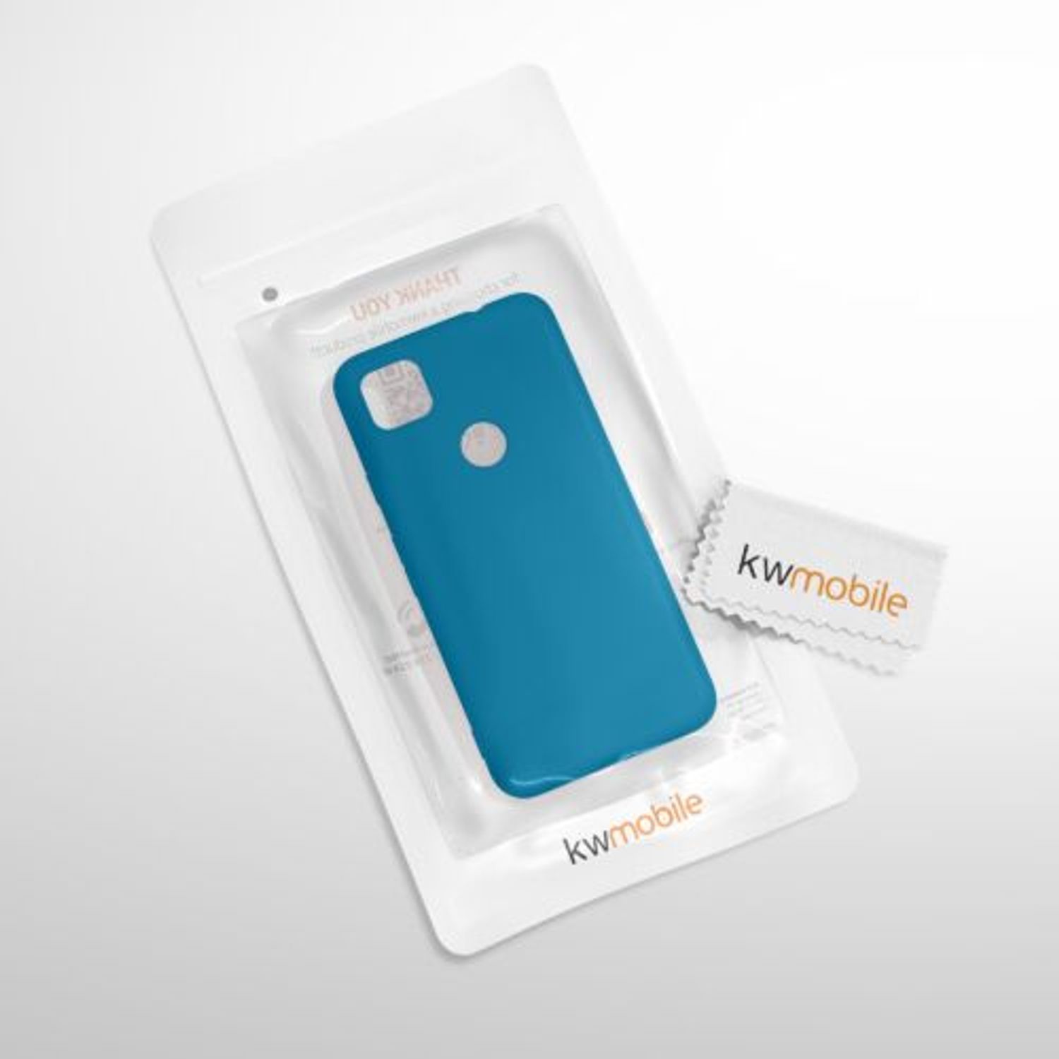 Husa pentru Google Pixel 4a, Silicon, Albastru, 52357.224 fotografia produsului View 8 L