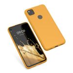 Husa pentru Google Pixel 4a, Silicon, Galben, 52357.217 fotografia produsului View 2 S
