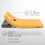 Husa pentru Google Pixel 4a, Silicon, Galben, 52357.217 fotografia produsului View 3 S