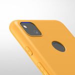 Husa pentru Google Pixel 4a, Silicon, Galben, 52357.217 fotografia produsului View 9 S