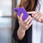 Husa pentru Google Pixel 4a, Silicon, Mov, 52357.221 fotografia produsului View 5 S