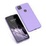 Husa pentru Google Pixel 4a, Silicon, Mov, 52357.222 fotografia produsului View 2 S