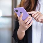 Husa pentru Google Pixel 4a, Silicon, Mov, 52357.222 fotografia produsului View 5 S