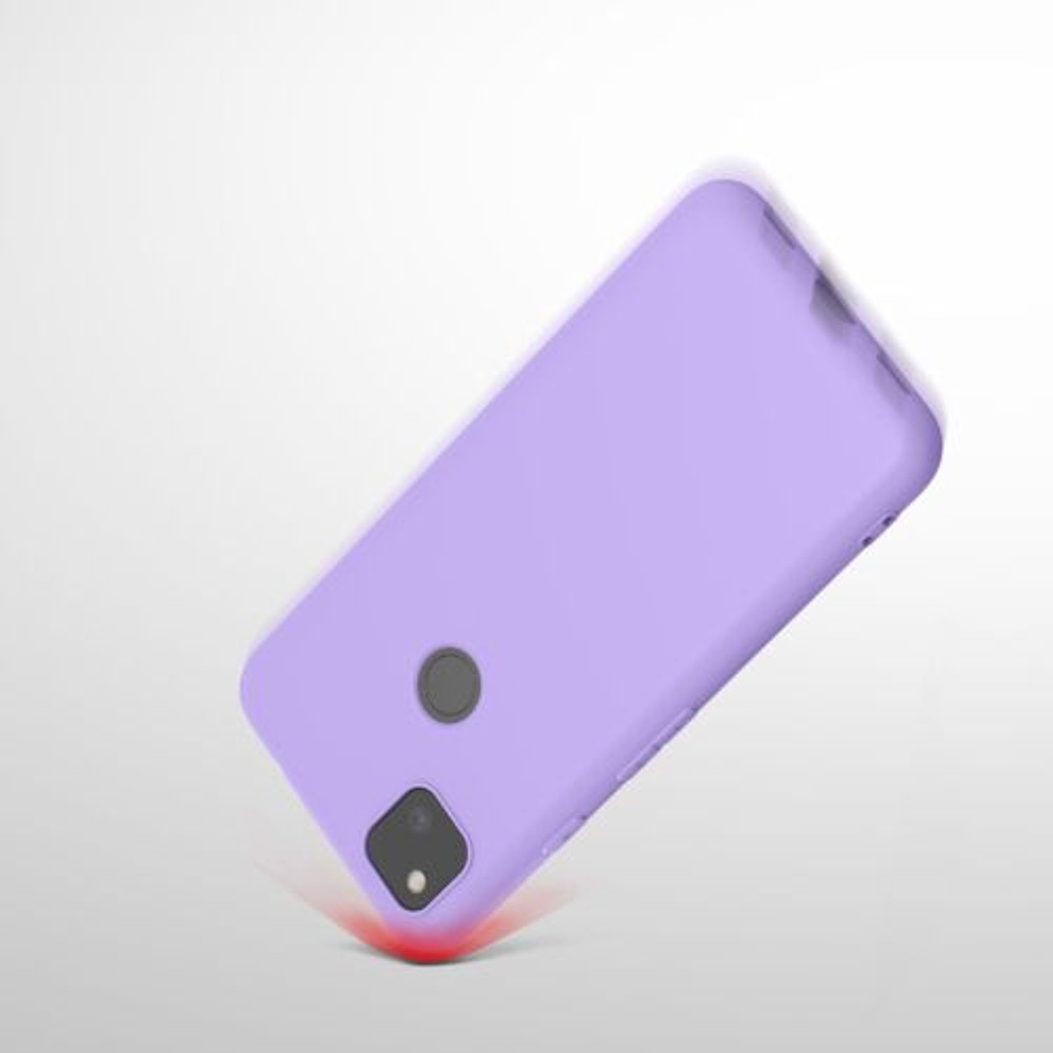 Husa pentru Google Pixel 4a, Silicon, Mov, 52357.222 fotografia produsului View 10 L