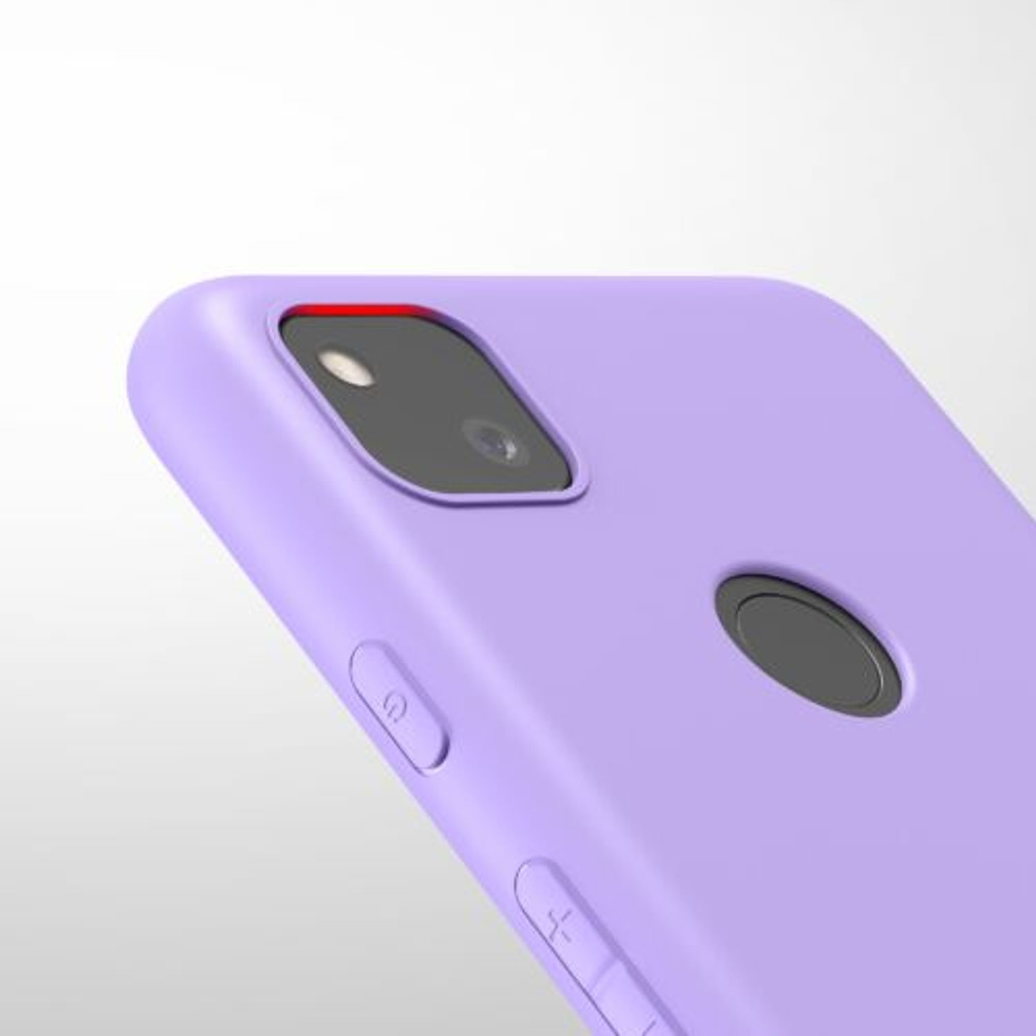 Husa pentru Google Pixel 4a, Silicon, Mov, 52357.222 fotografia produsului View 9 L